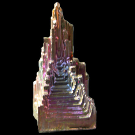 Bismuth crystal 39mm 26.8g in sunlight - Rocks and Things Store