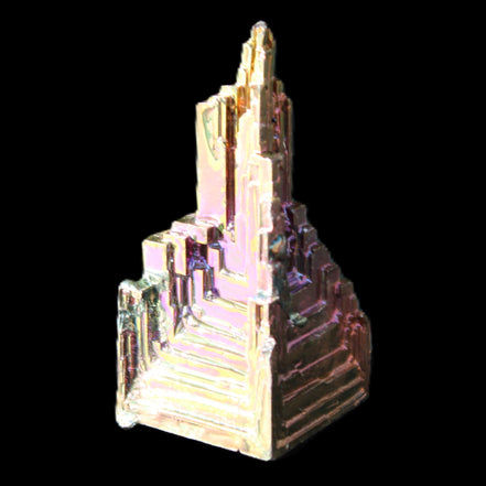 Bismuth crystal 39mm 26.8g in sunlight - Rocks and Things Store