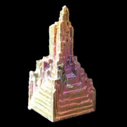 Bismuth crystal 39mm 26.8g in sunlight - Rocks and Things Store