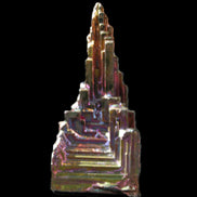 Bismuth crystal 39mm 26.8g in sunlight - Rocks and Things Store