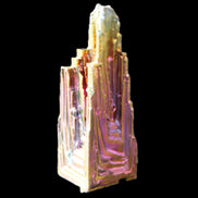 Bismuth crystal 45mm 28.6g in sunlight - Rocks and Things Store