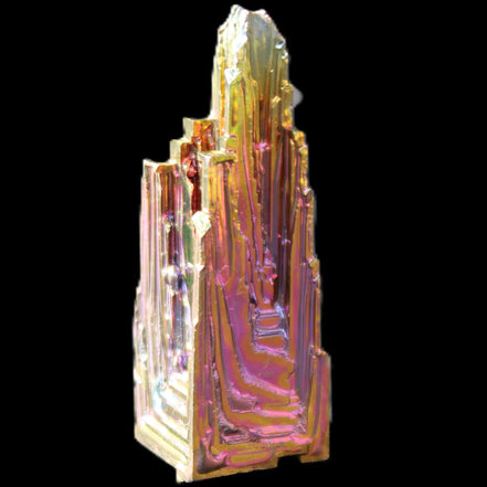 Bismuth crystal 45mm 28.6g in sunlight - Rocks and Things Store