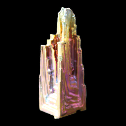 Bismuth crystal 45mm 28.6g in sunlight - Rocks and Things Store