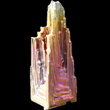 Bismuth crystal 45mm 28.6g in sunlight - Rocks and Things Store