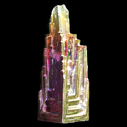 Bismuth crystal 45mm 28.6g in sunlight - Rocks and Things Store