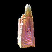 Bismuth crystal 45mm 28.6g in sunlight - Rocks and Things Store