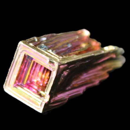 Bismuth crystal 45mm 28.6g in sunlight - Rocks and Things Store
