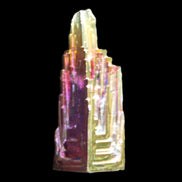 Bismuth crystal 45mm 28.6g in sunlight - Rocks and Things Store