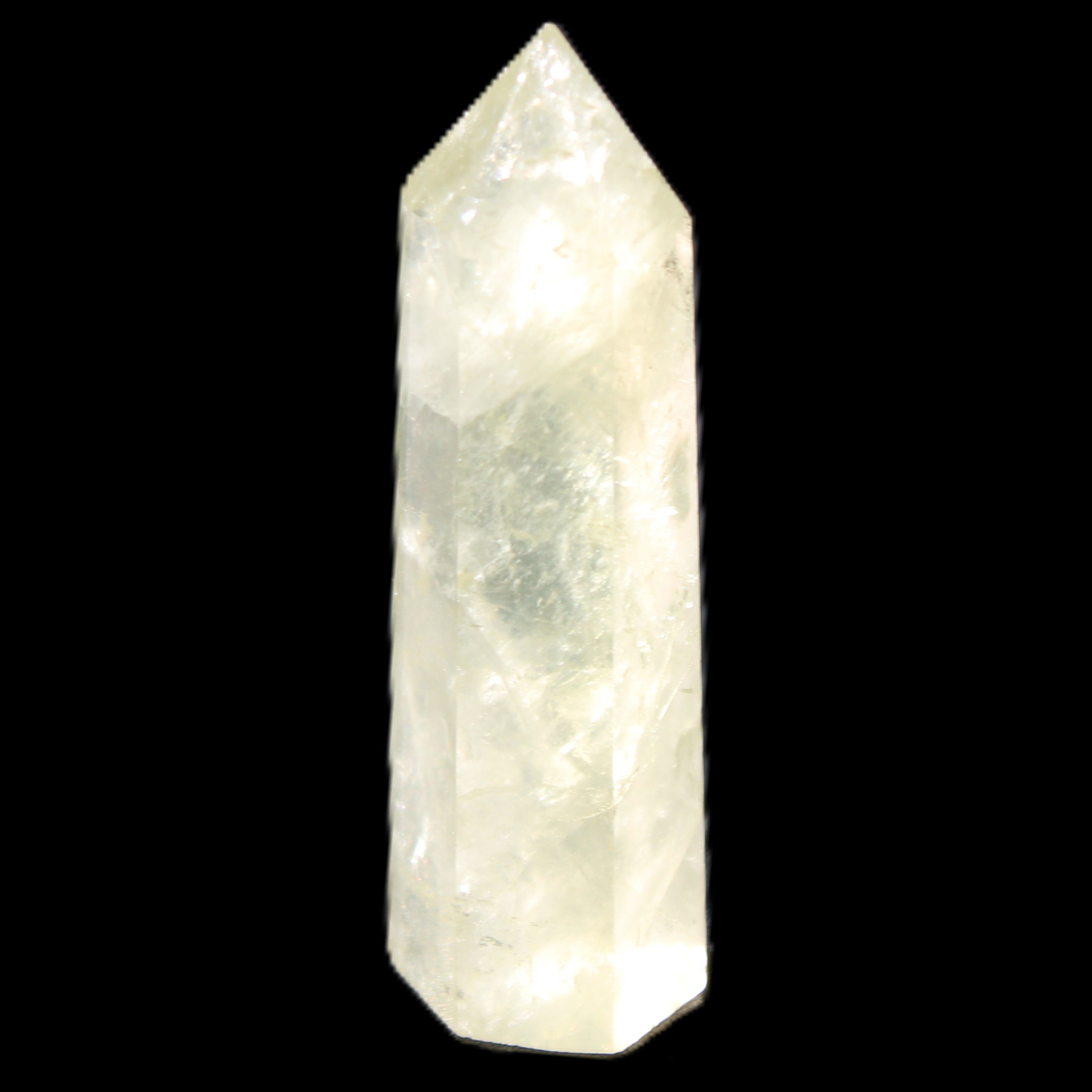 Citrine wand 53mm 22g in sunlight - Rocks and Things Store