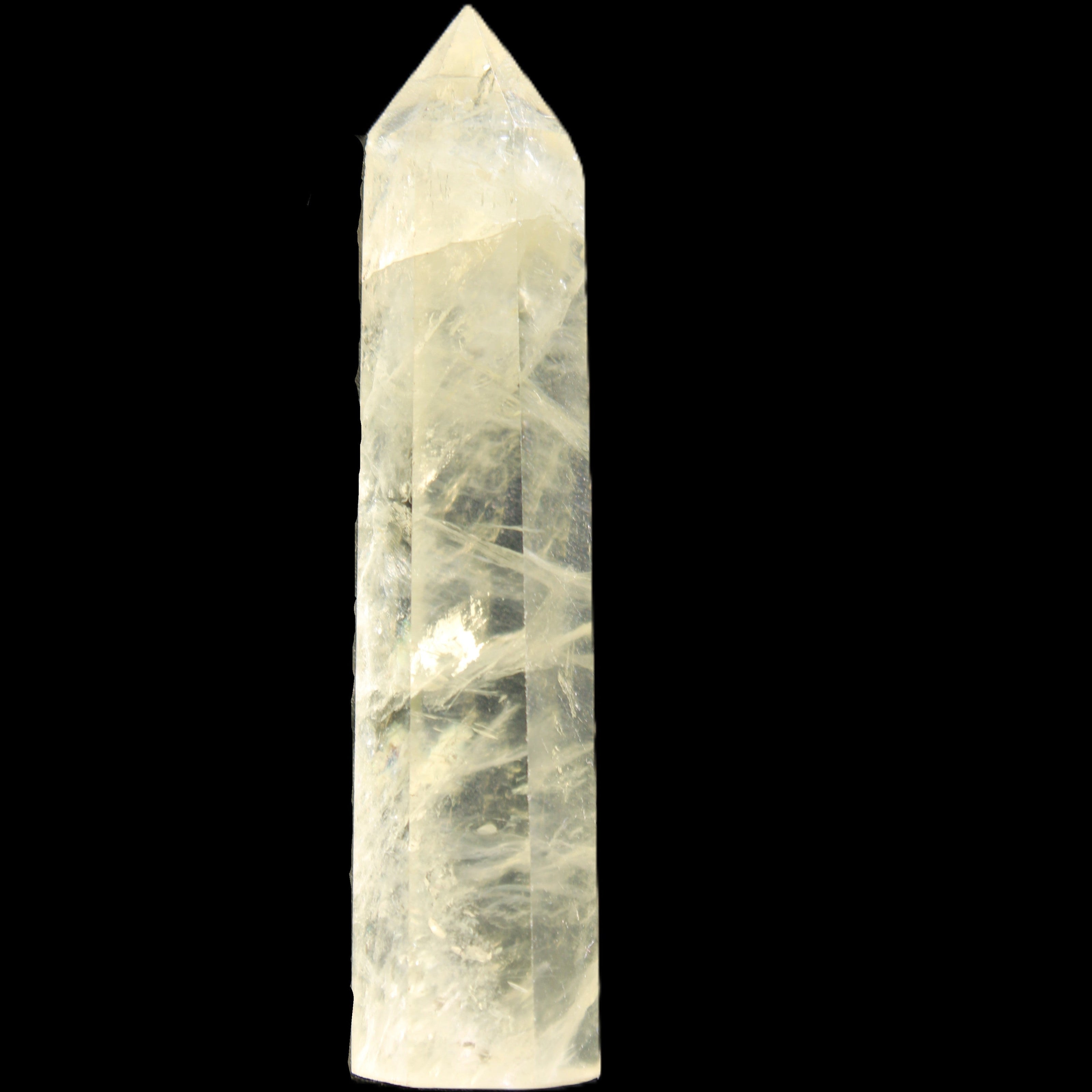 Citrine wand 74mm 32g in sunlight - Rocks and Things Store