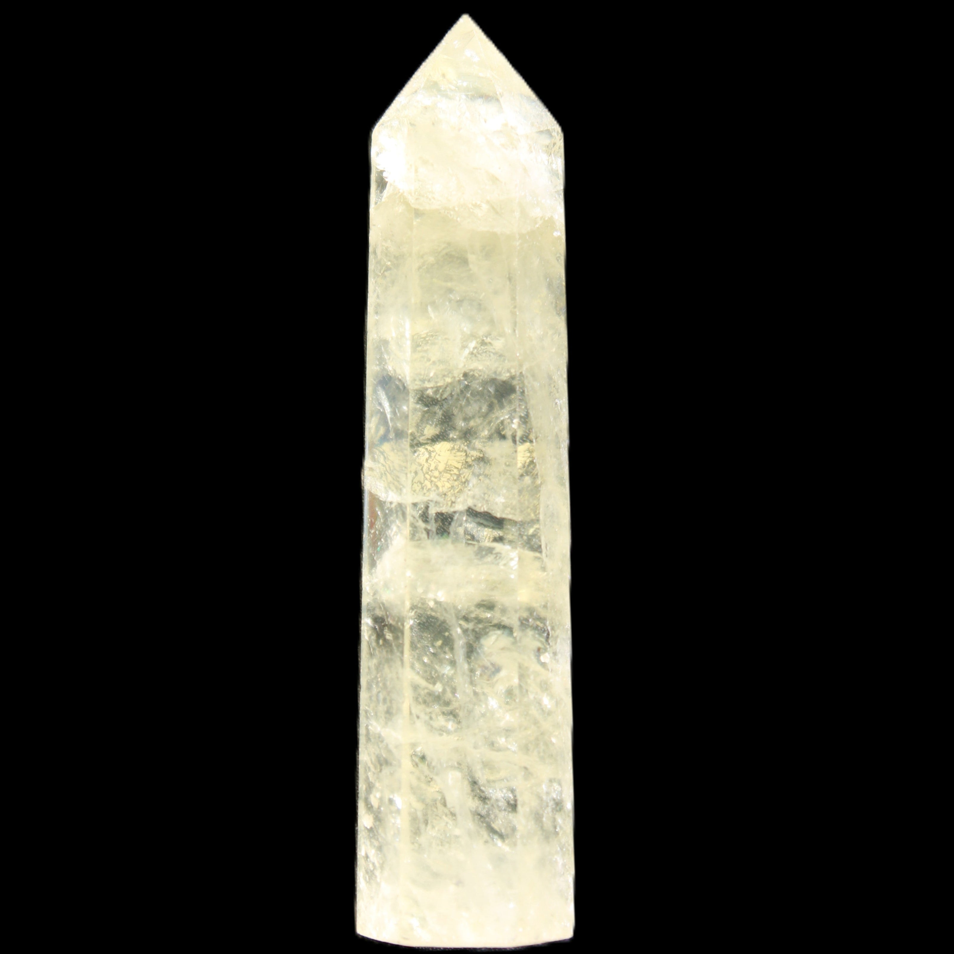 Citrine wand 74mm 32g in sunlight - Rocks and Things Store