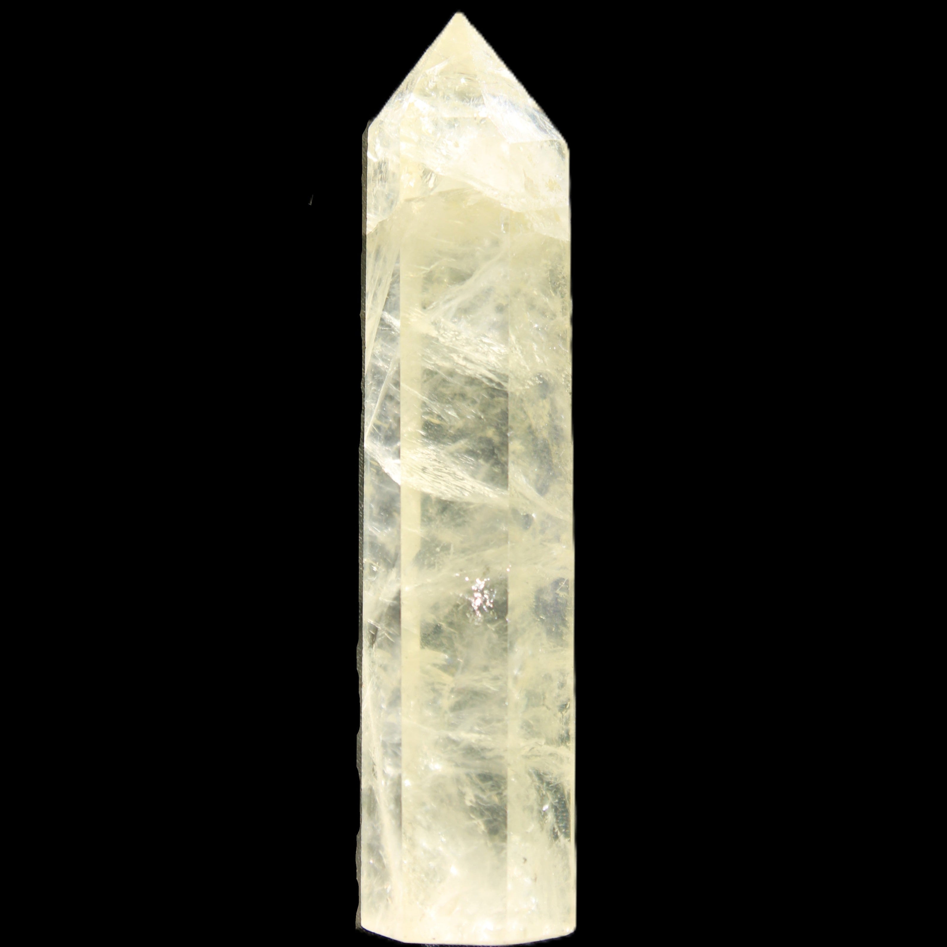 Citrine wand 74mm 32g in sunlight - Rocks and Things Store