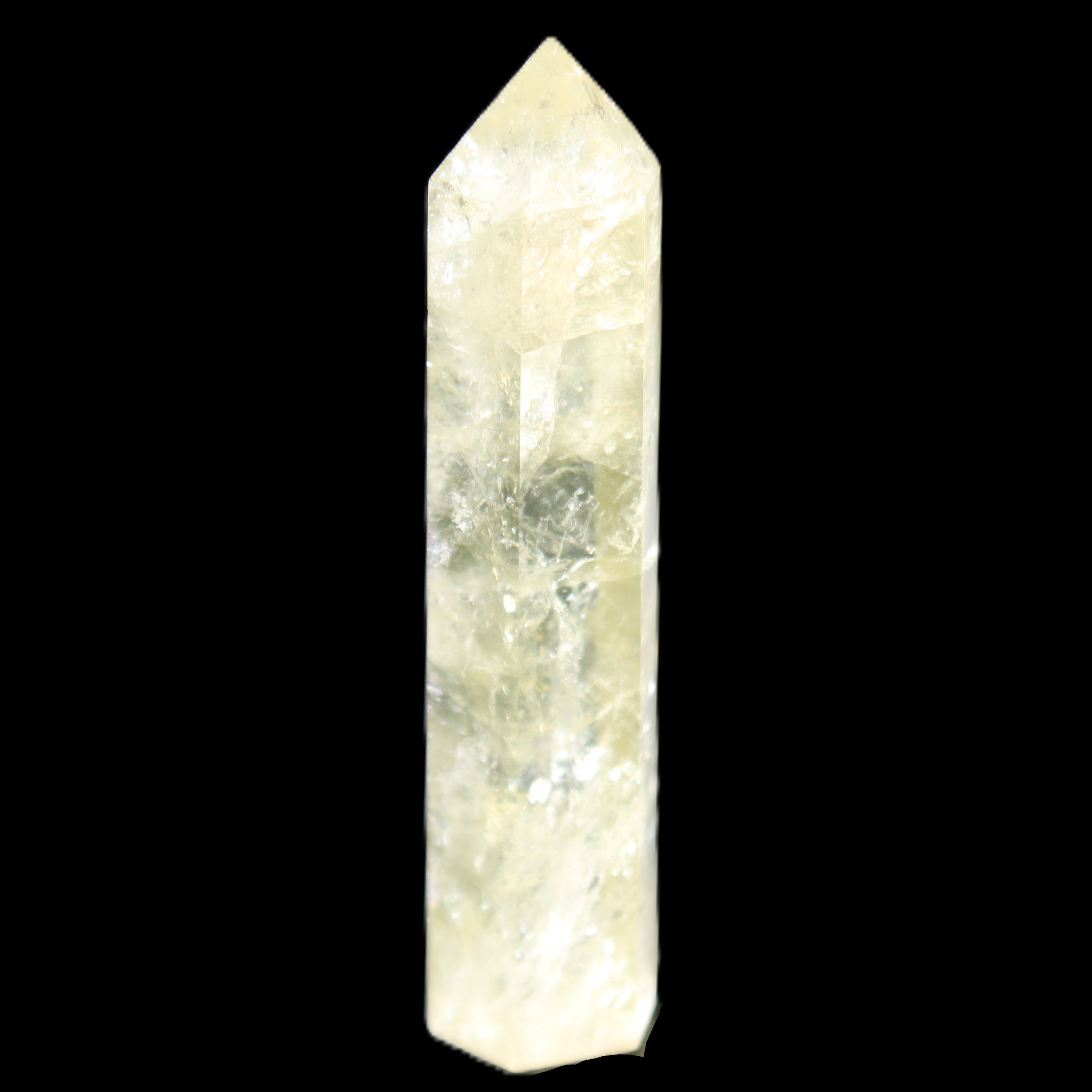 Citrine wand 74mm 32g in sunlight - Rocks and Things Store