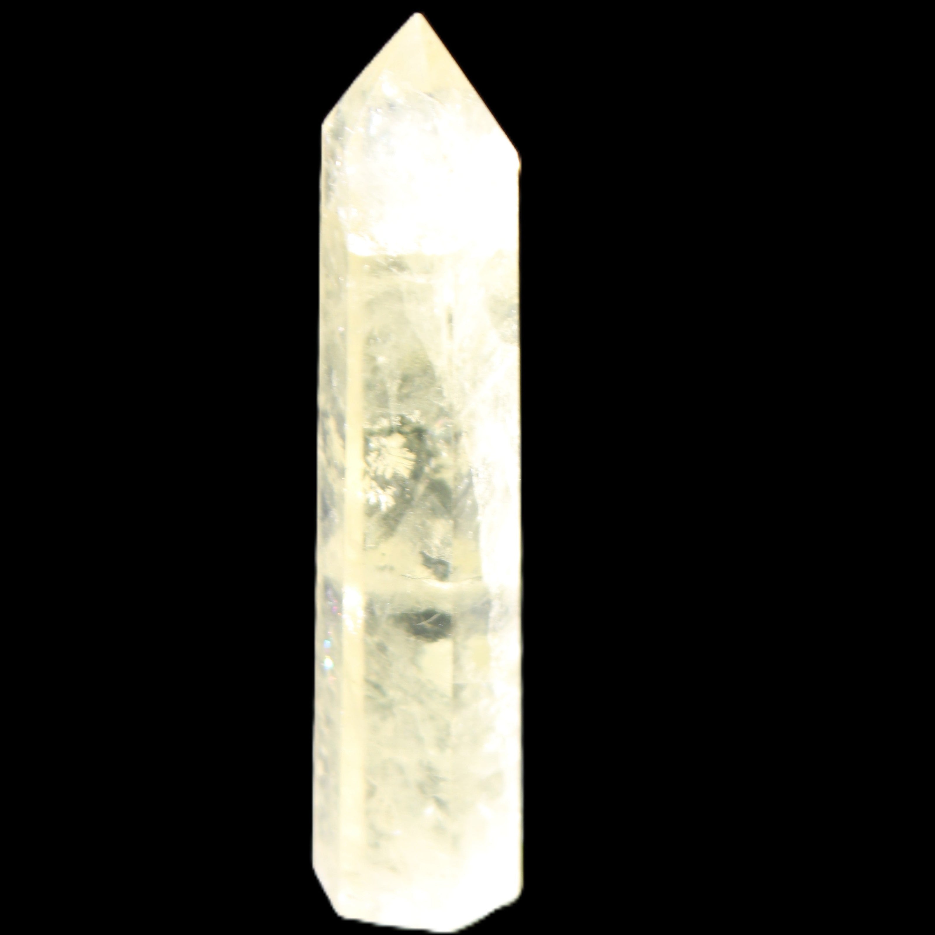Citrine wand 74mm 32g in sunlight - Rocks and Things Store