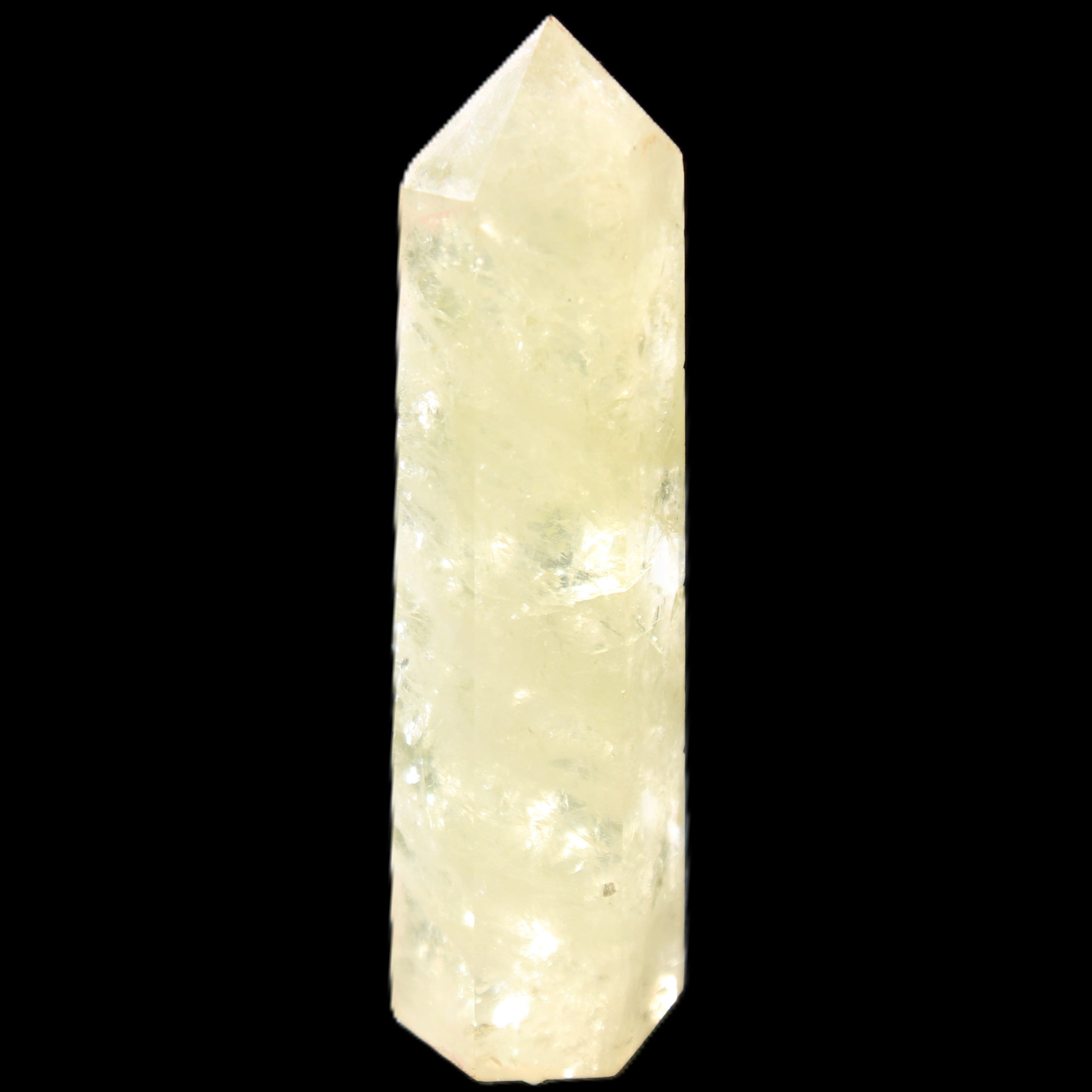 Citrine wand 76mm 52g in sunlight - Rocks and Things Store