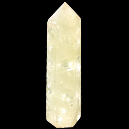 Citrine wand 76mm 52g in sunlight - Rocks and Things Store