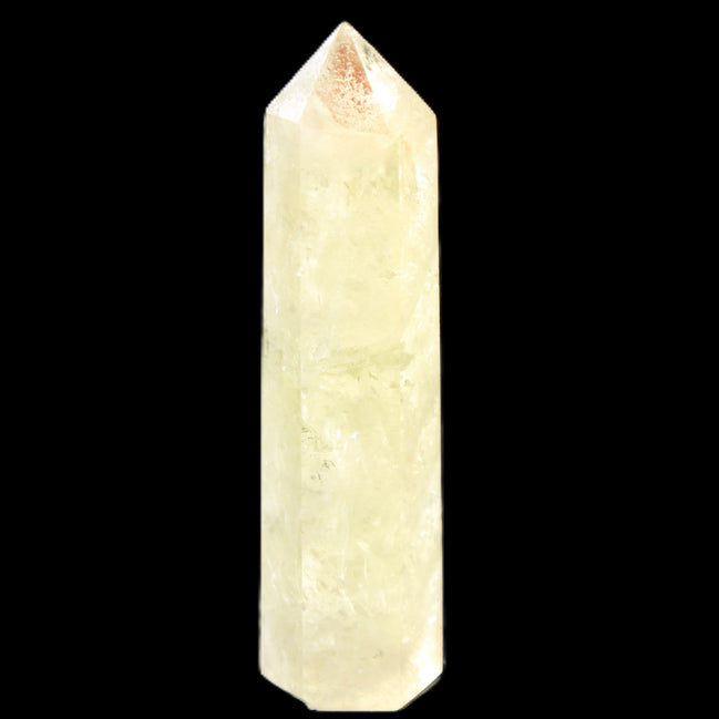 Citrine wand 76mm 52g in sunlight - Rocks and Things Store