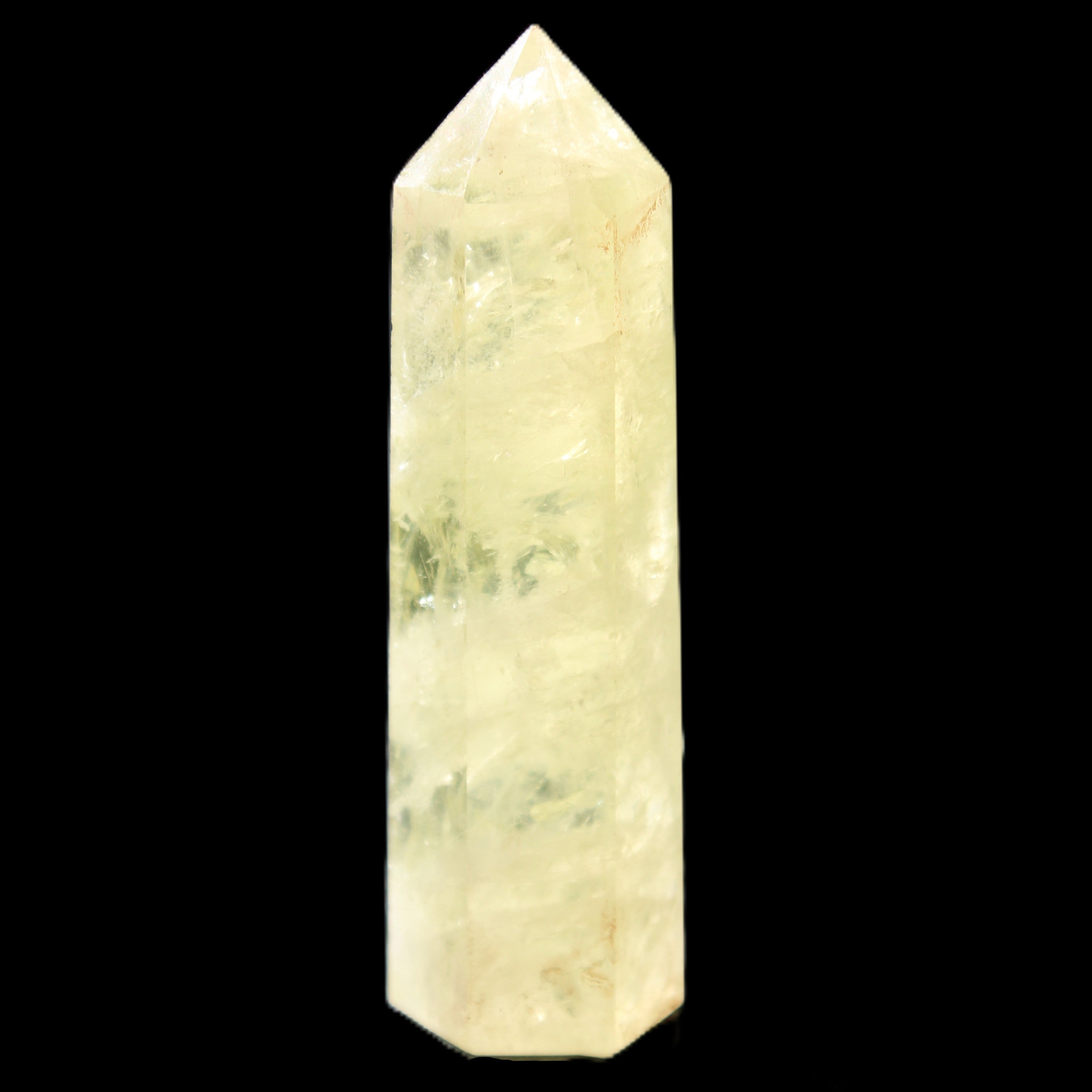 Citrine wand 76mm 52g in sunlight - Rocks and Things Store