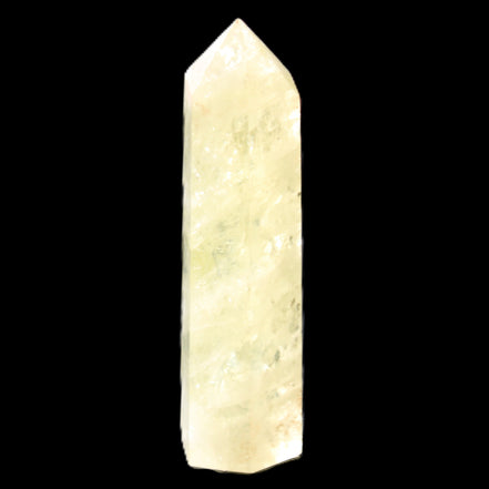 Citrine wand 76mm 52g in sunlight - Rocks and Things Store