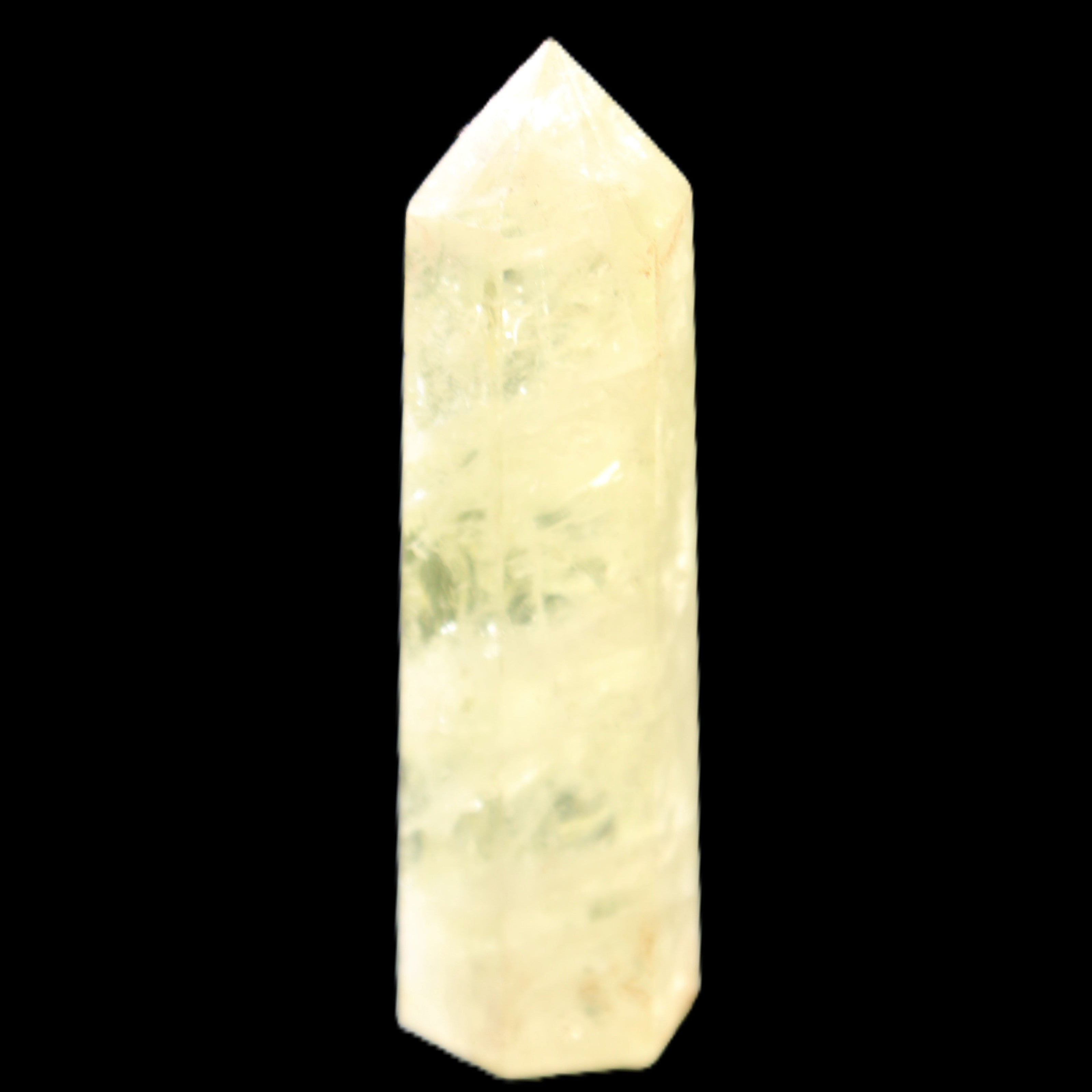 Citrine wand 76mm 52g in sunlight - Rocks and Things Store