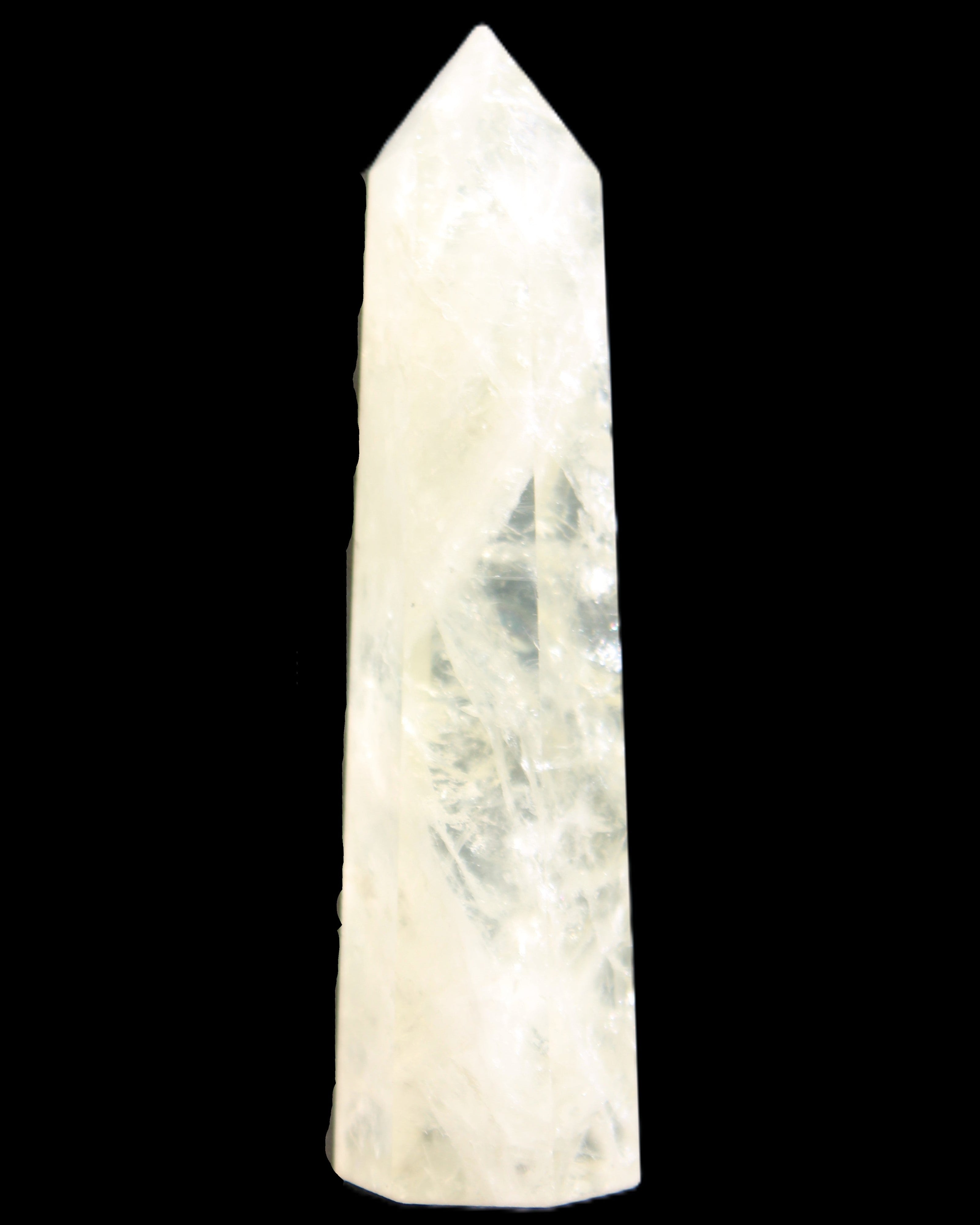Citrine wand 74mm 36g in sunlight - Rocks and Things Store