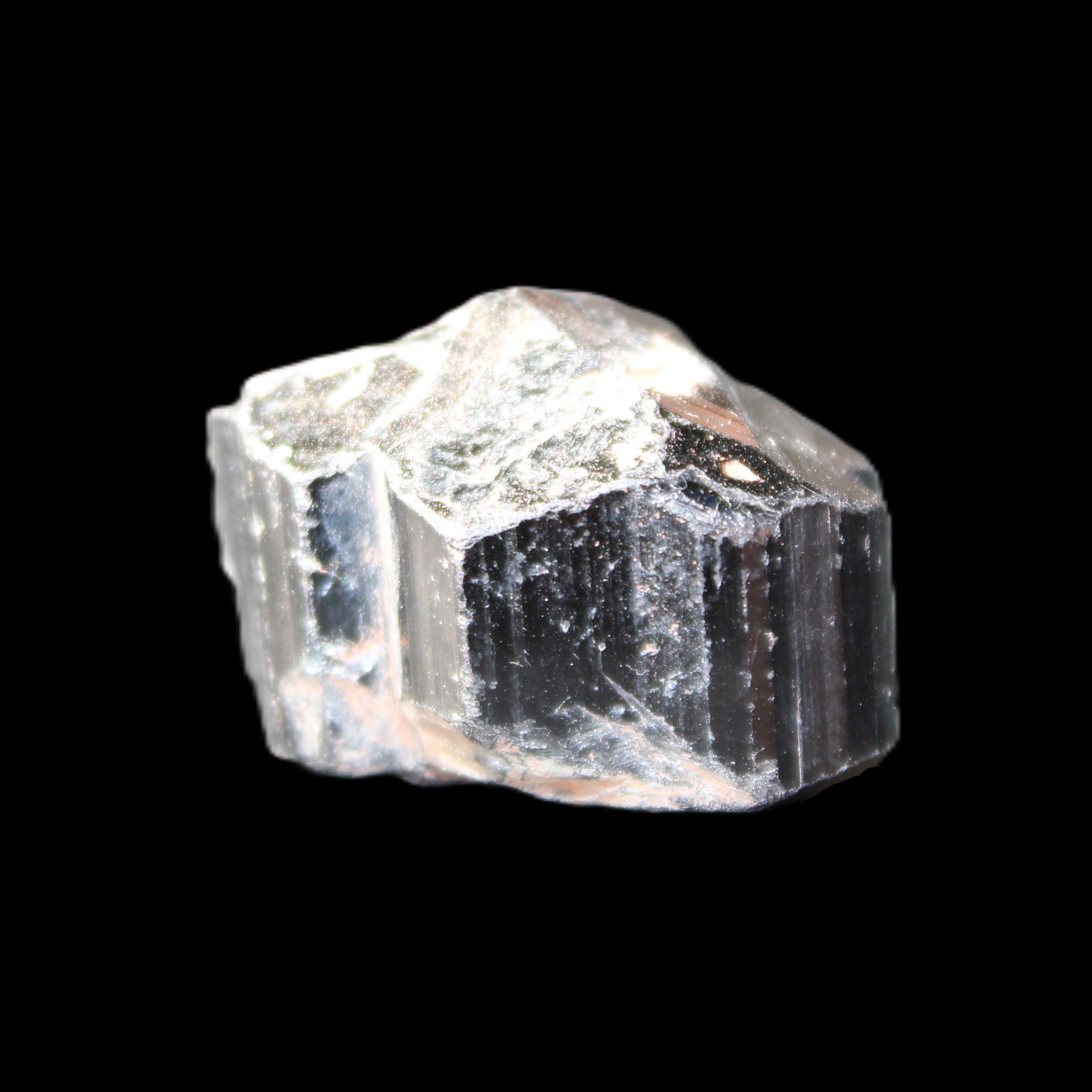 Black Tourmaline terminated crystal 32*21*18mm 24g in sunlight - Rocks and Things Store