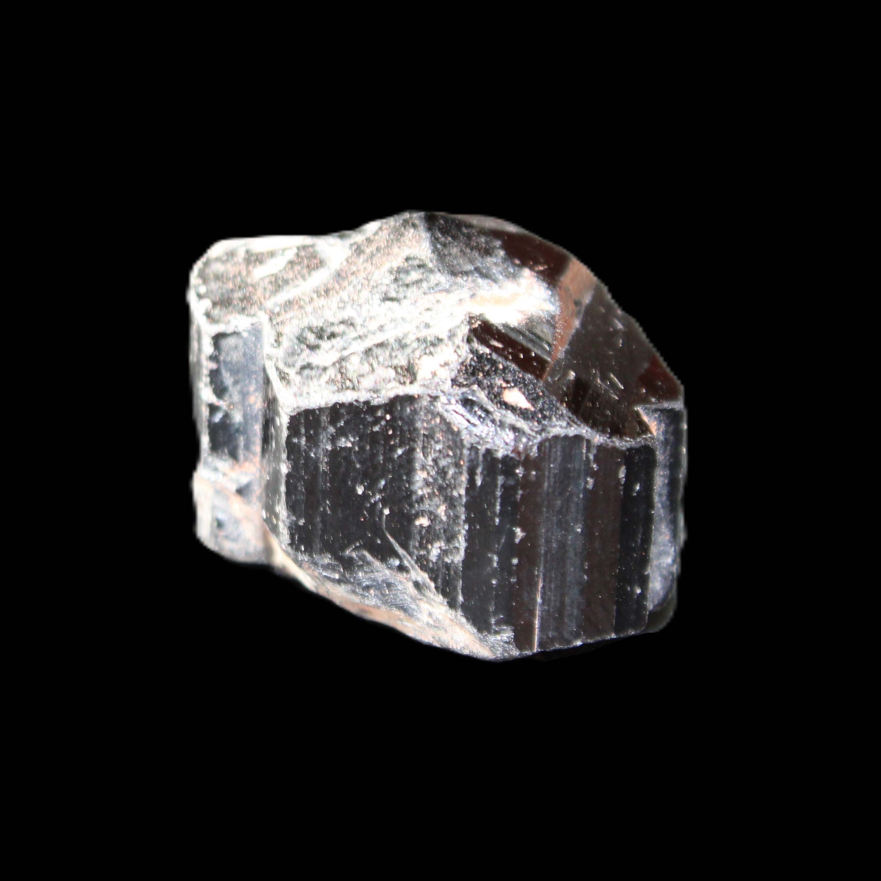 Black Tourmaline terminated crystal 32*21*18mm 24g in sunlight - Rocks and Things Store