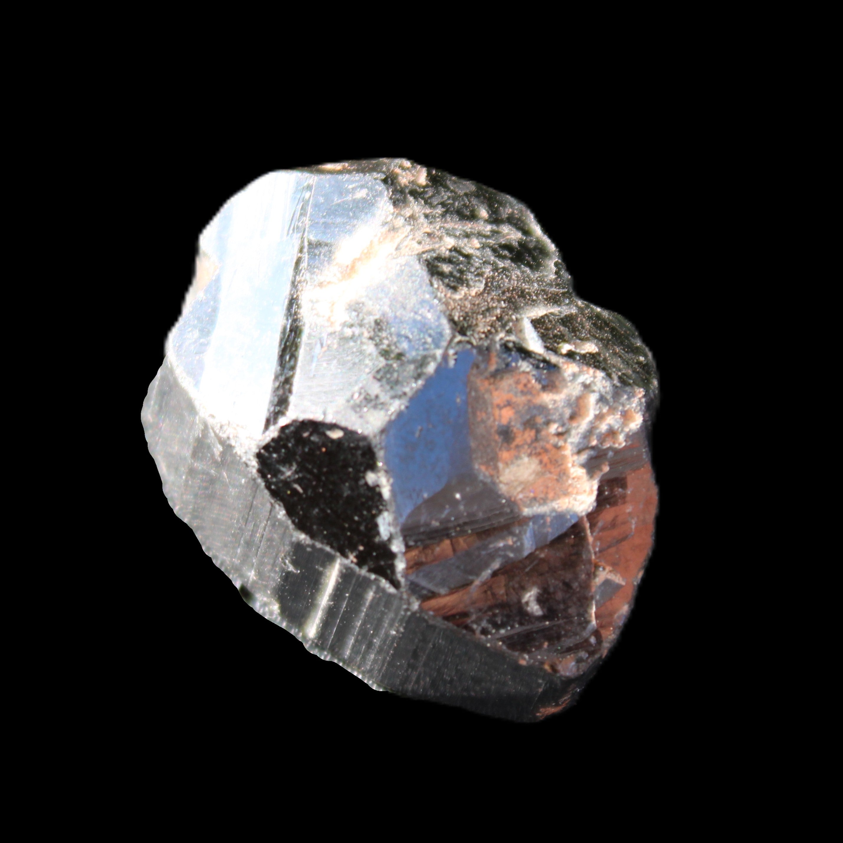 Black Tourmaline terminated crystal 32*21*18mm 24g in sunlight - Rocks and Things Store