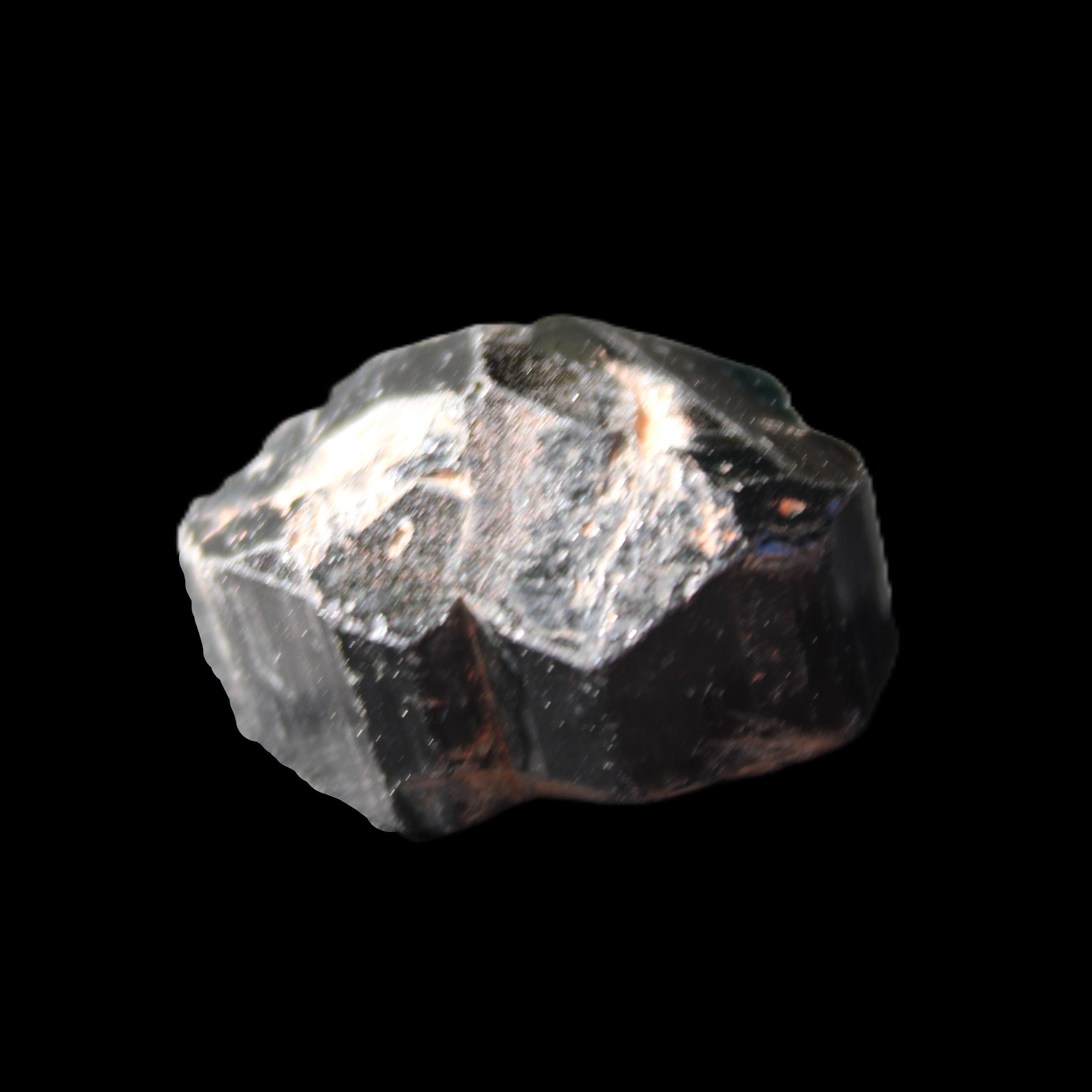 Black Tourmaline terminated crystal 32*21*18mm 24g in sunlight - Rocks and Things Store