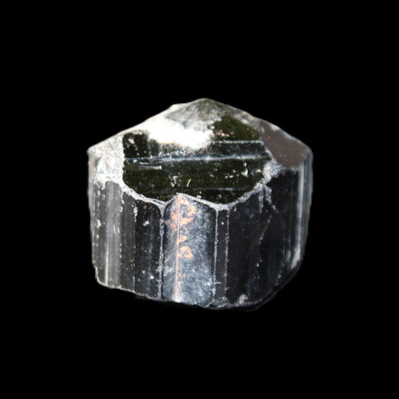 Black Tourmaline terminated crystal 32*21*18mm 24g in sunlight - Rocks and Things Store