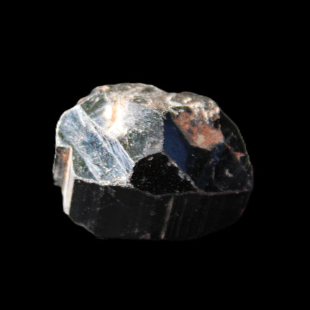 Black Tourmaline terminated crystal 32*21*18mm 24g in sunlight - Rocks and Things Store