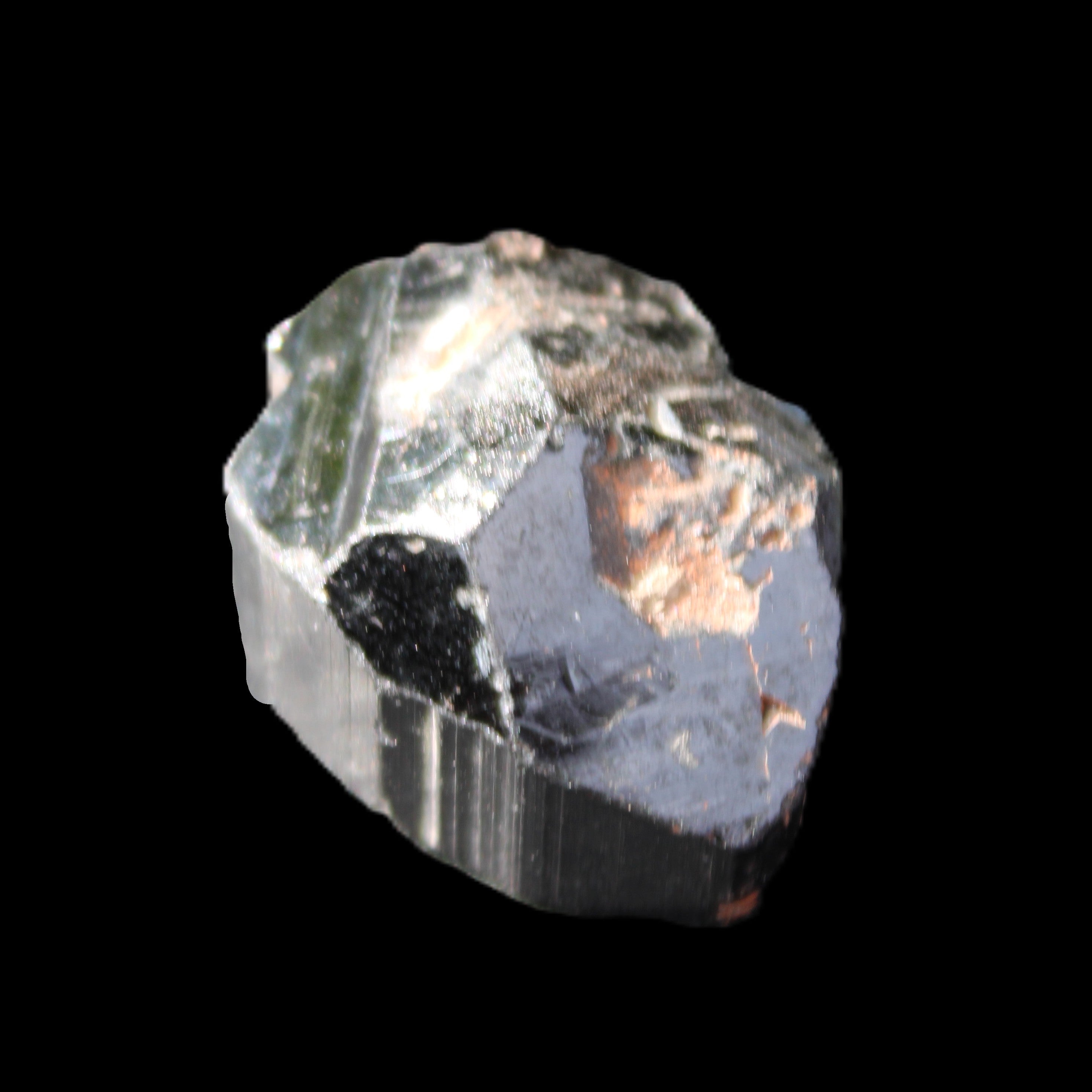 Black Tourmaline terminated crystal 32*21*18mm 24g in sunlight - Rocks and Things Store