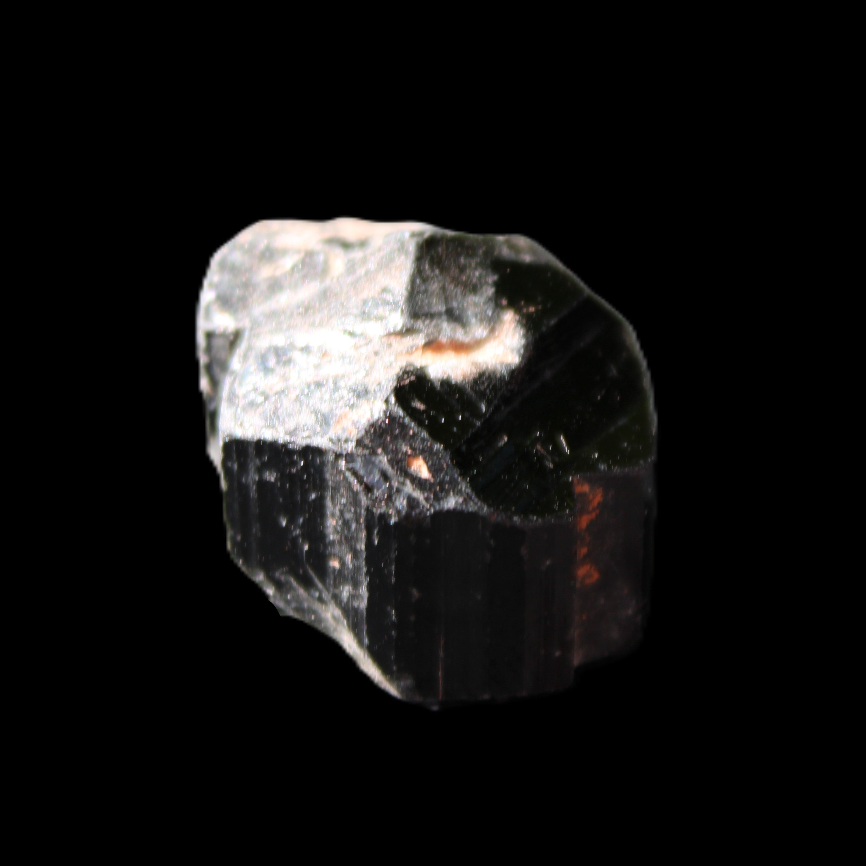 Black Tourmaline terminated crystal 32*21*18mm 24g in sunlight - Rocks and Things Store