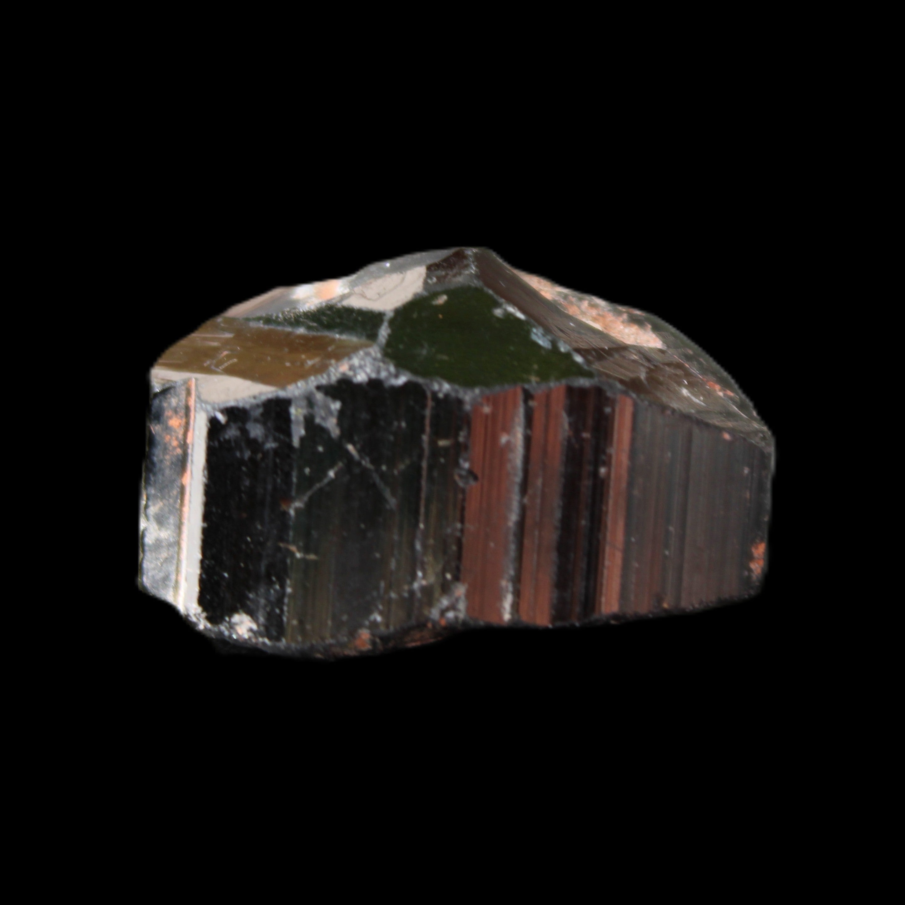 Black Tourmaline terminated crystal 32*21*18mm 24g in sunlight - Rocks and Things Store