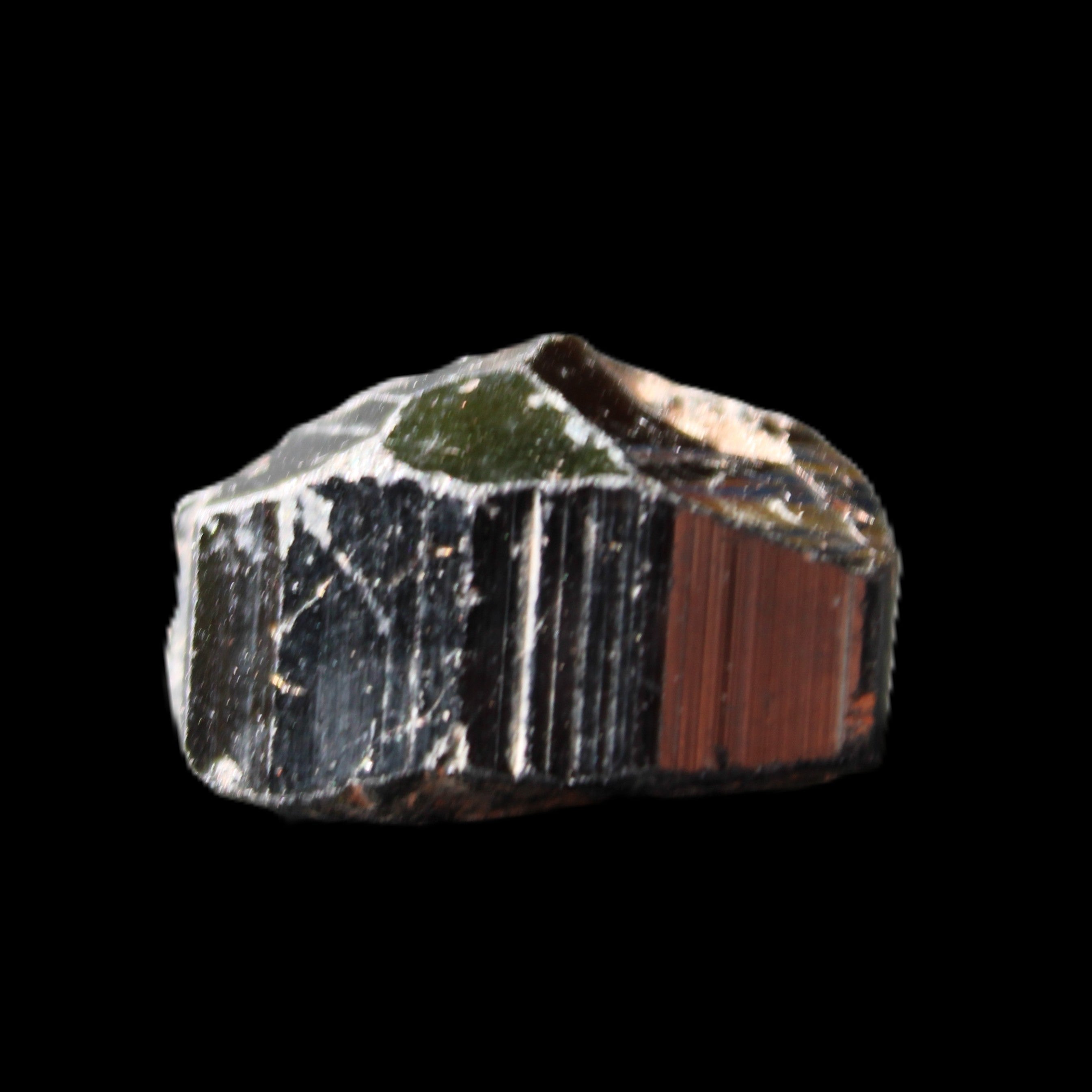 Black Tourmaline terminated crystal 32*21*18mm 24g in sunlight - Rocks and Things Store