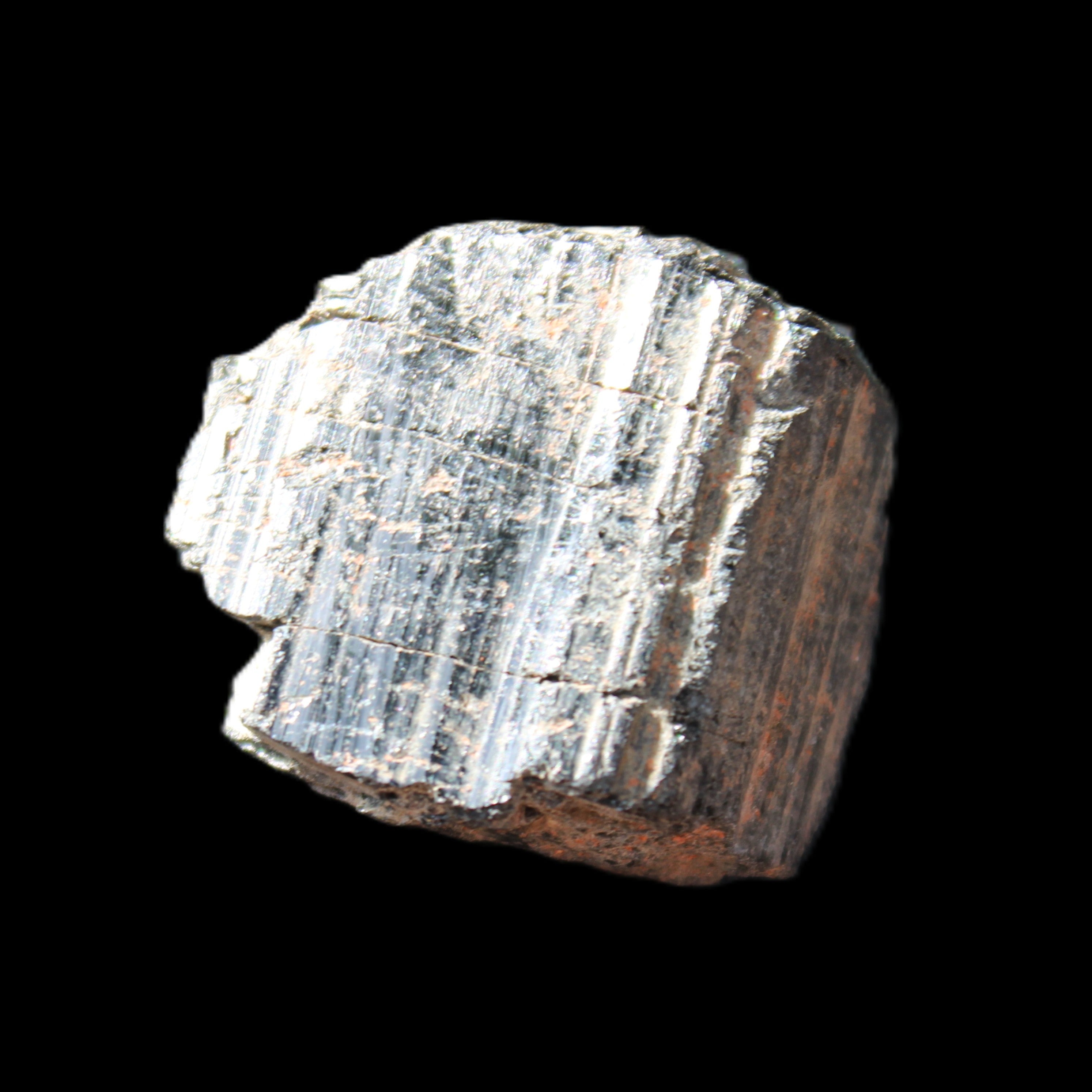 Black Tourmaline crystal 32*28*14mm 26g in sunlight - Rocks and Things Store