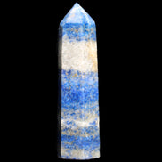 Lapis Lazuli wand 56mm 26g in sunlight - Rocks and Things Store