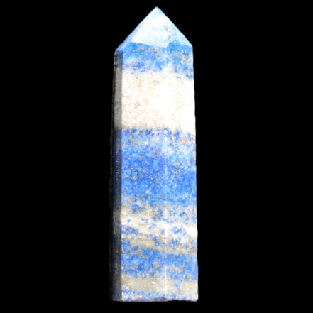 Lapis Lazuli wand 56mm 26g in sunlight - Rocks and Things Store