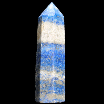 Lapis Lazuli wand 56mm 26g in sunlight - Rocks and Things Store