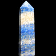 Lapis Lazuli wand 56mm 26g in sunlight - Rocks and Things Store