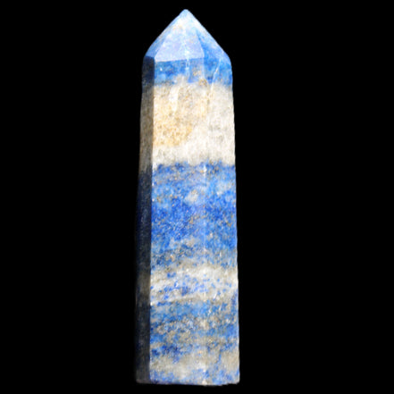 Lapis Lazuli wand 56mm 26g in sunlight - Rocks and Things Store