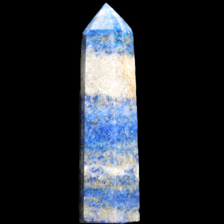 Lapis Lazuli wand 56mm 26g in sunlight - Rocks and Things Store