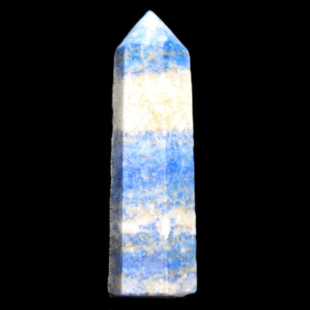 Lapis Lazuli wand 56mm 26g in sunlight - Rocks and Things Store