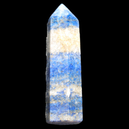 Lapis Lazuli wand 56mm 26g in sunlight - Rocks and Things Store