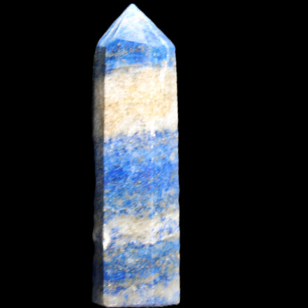 Lapis Lazuli wand 56mm 26g in sunlight - Rocks and Things Store