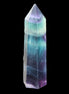 Rainbow Fluorite wand 50mm 17.6g in sunlight - Rocks and Things Store
