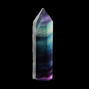 Rainbow Fluorite wand 50mm 17.6g in sunlight - Rocks and Things Store