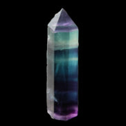 Rainbow Fluorite wand 50mm 17.6g in sunlight - Rocks and Things Store
