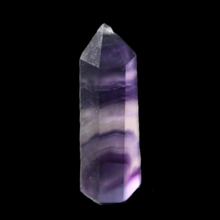 Rainbow Fluorite tiny wand 40mm 11.5g in sunlight - Rocks and Things Store