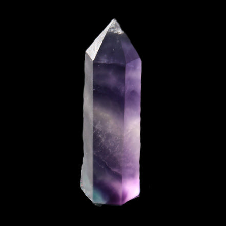 Rainbow Fluorite tiny wand 40mm 11.5g in sunlight - Rocks and Things Store